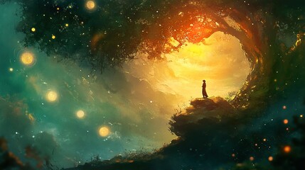 Contemplation: A Dreamlike Journey into Fantasy