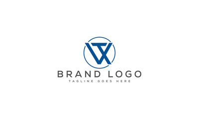 letter VT logo design vector template design for brand.