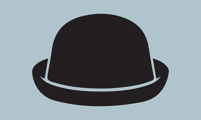 detective hat silhouette vector illustration  Silhouette Silhouette, Files for Cutting Cricut and Silhouette, Isolated on white background, Calligraphy t shirt svg 