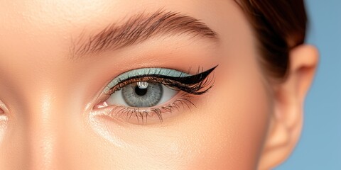 Fototapeta premium close up of eye