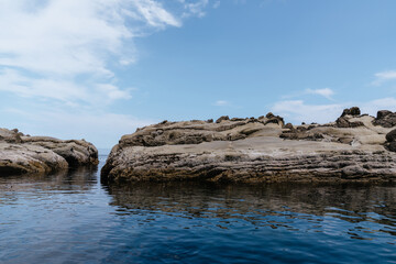 Cape Flattery landscape in the Olympic Peninsula in summer in the furthest northwest corner of Washington