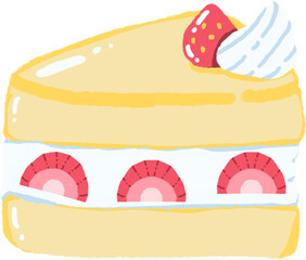 illustration of a cake
