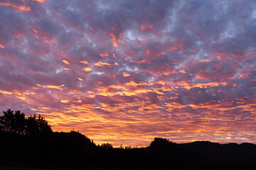 Scenic views of Hobuck Beach in Olympic Peninsula in far northwest corner of Washington 