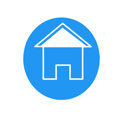 home icon blue