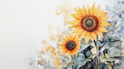 Elegant wedding invitation card background vector. Minimal hand painted watercolor botanical flowers texture template background. Design for wedding,vip cover, poster, rsvp moderncard.,Valentine's Day