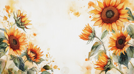 Elegant wedding invitation card background vector. Minimal hand painted watercolor botanical flowers texture template background. Design for wedding, vip cover, poster, rsvp moderncard.Valentine's Day