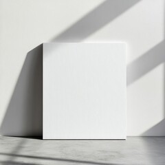 Blank Canvas Mockup with Natural Light