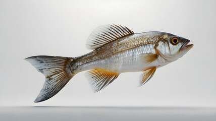 fish isolated on white background 