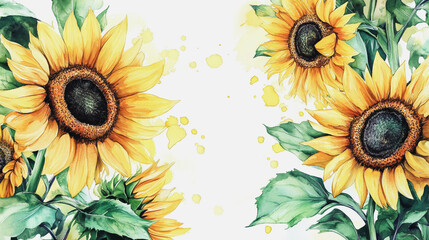 Elegant wedding invitation card background vector. Minimal hand painted watercolor botanical flowers texture template background. Design for wedding, vip cover, poster, rsvp moderncard.Valentine's Day