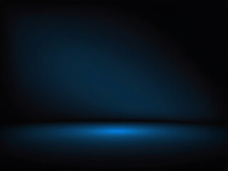 Abstract black blue gradient background texture luxury studio dark soft wallpaper. ai