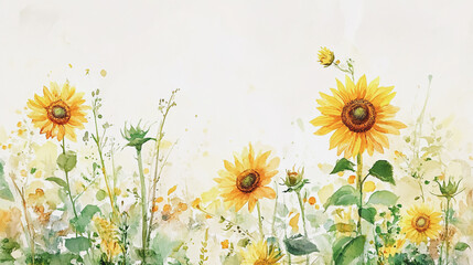 Elegant wedding invitation card background vector. Minimal hand painted watercolor botanical flowers texture template background. Design for wedding, vip cover, poster, rsvp moderncard.Valentine's Day