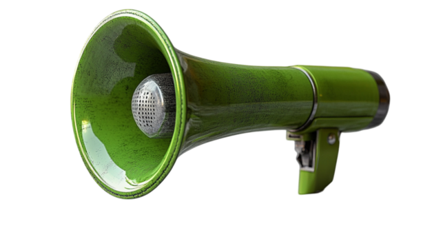 Megaphone on Transparent Background
