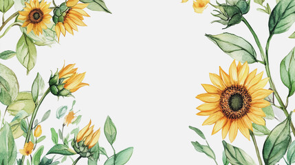 Elegant wedding invitation card background vector. Minimal hand painted watercolor botanical flowers texture template background. Design for wedding, vip cover, poster, rsvp moderncard.Valentine's Day