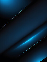 Abstract black blue gradient background texture luxury studio dark soft wallpaper. ai