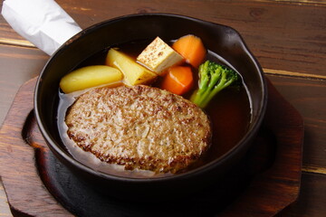 和風スープハンバーグ