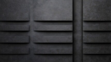 Fototapeta premium Abstract Dark Gray Textured Panel Design