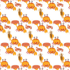 Fototapeta premium halloween seamless pattern