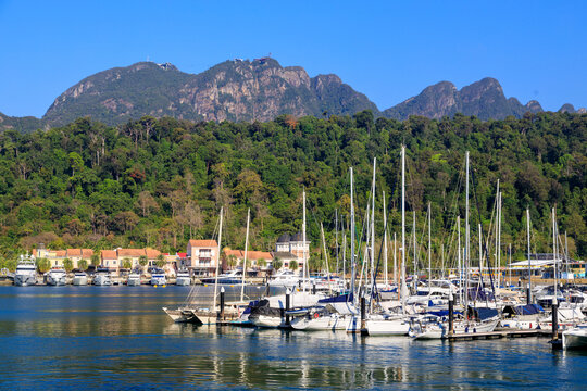 Telaga Harbor Perdana Quay Pulau Langkawi Island Kedah Malaysia