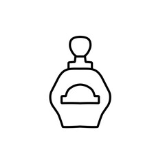 perfume bottle outline