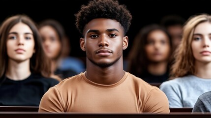Students focused and engaged during a classroom session, highlighting the importance of education and personal growth in a stimulating environment