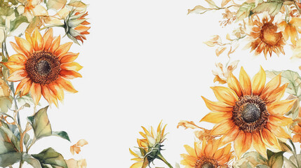 Elegant wedding invitation card background vector. Minimal hand painted watercolor botanical flowers texture template background. Design for wedding, vip cover, poster, rsvp moderncard.Valentine's Day