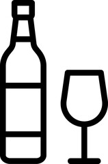 Wine Line Icon