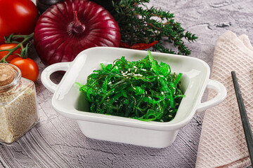 Asian vegan cuisine Chukka salad