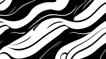 Abstract Black and White Swirls: A dynamic and graphic abstract pattern of black and white swirls. Perfect for backgrounds, website design, or any project that needs a bold visual statement.