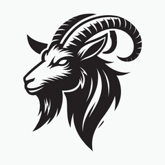 goat head silhouette