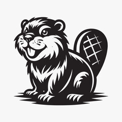 Beaver vector art