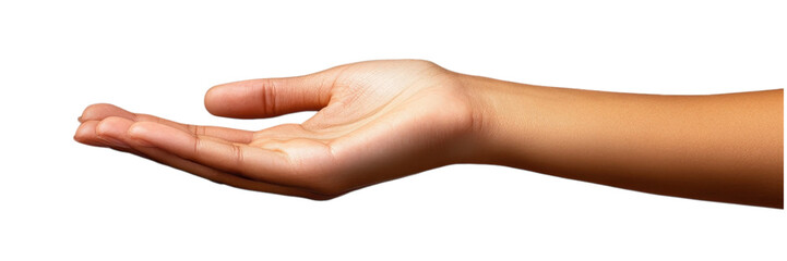 Elegant hand gesture, minimalistic design, pure white backdrop, emphasizing simplicity and form, ideal for modern aesthetics and branding