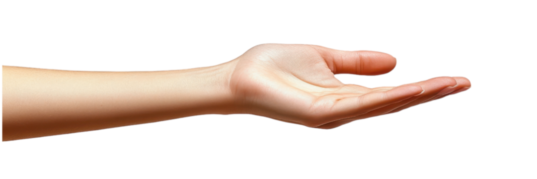 Minimalist hand silhouette against a clean white backdrop, showcasing elegance and simplicity in design and composition.