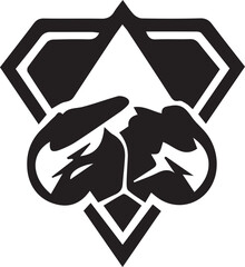 Modern abstract symbol logo icon design mascot emblem construction mining industry company