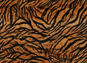 Fototapeta premium Tiger stripes seamless design for textile printing, predatory, fierce