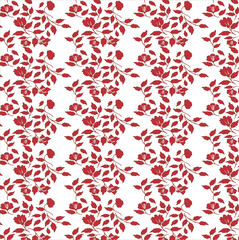 seamless pattern with hearts