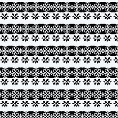black and white borders