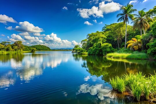 Colombian Lake Patos: Tranquil Waters & Lush Scenery