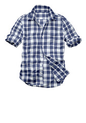 3D illustration summer season check shirt.