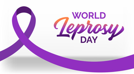 World Leprosy Day Design Illustration. Healthcare in January