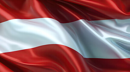 Austrian flag for national Day or Independence Day of Austria