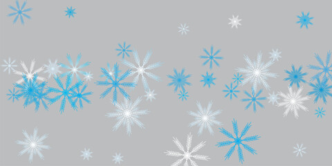 pattern with snowflakes