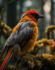 red and yellow macaw