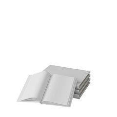 book with blank pages