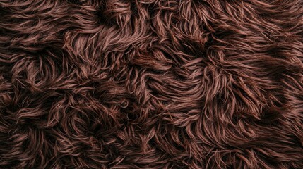 Fototapeta premium Soft Brown Fur Texture for Cozy and Warm Home Decor Use
