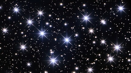 Fototapeta premium Sparkling Stars Adorn The Vast Night Sky