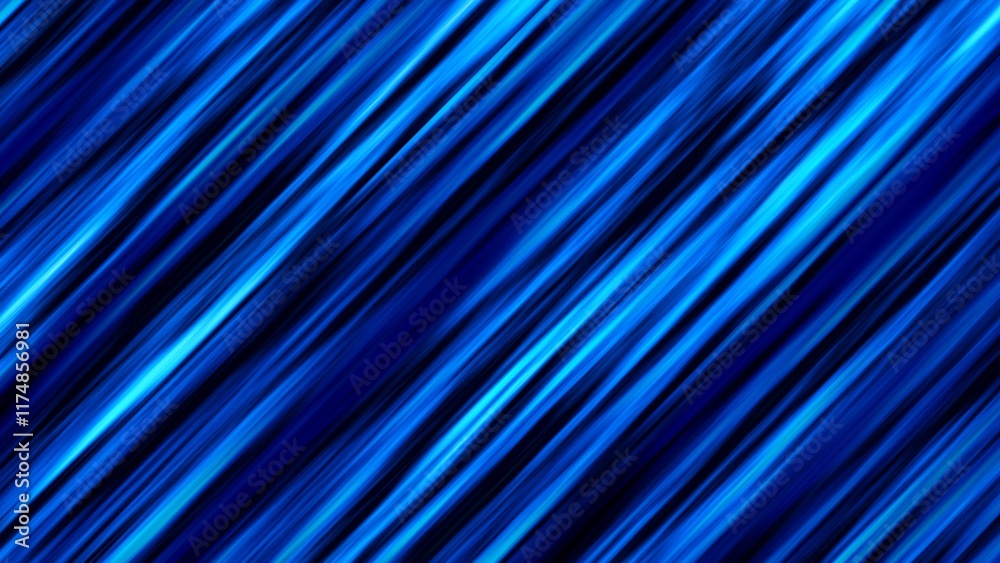 Poster Abstract blue and black are light pattern with the gradient is the with metal texture floor wall soft tech diagonal background black dark clean modern.