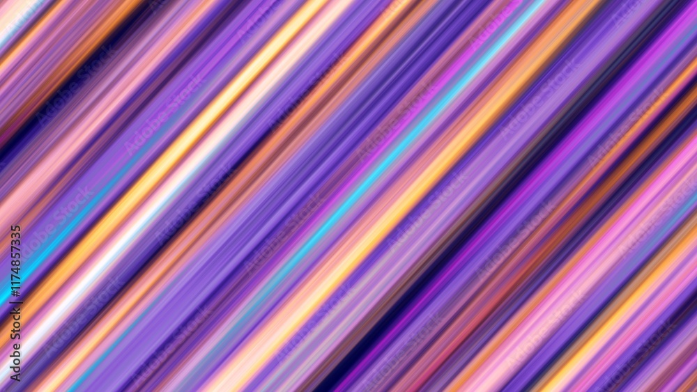 Poster colorful abstract background illustration. rainbow style gradient lines. horizontal template for you