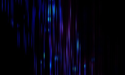 blue geometric shape abstract technology lines on black background