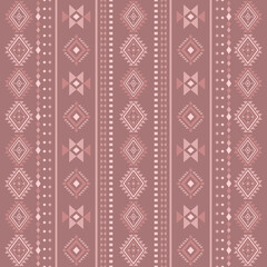 Southwest Aztec geometric Native American Mexican Navajo tribal ethnic boho indian texture ornament seamless pattern fabric colorful design vector for woven textile printing blanket rug carpet fashion