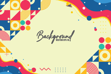 Obraz premium colors minimalism geometric design banners template backgrounds for cover posters flyers invitation